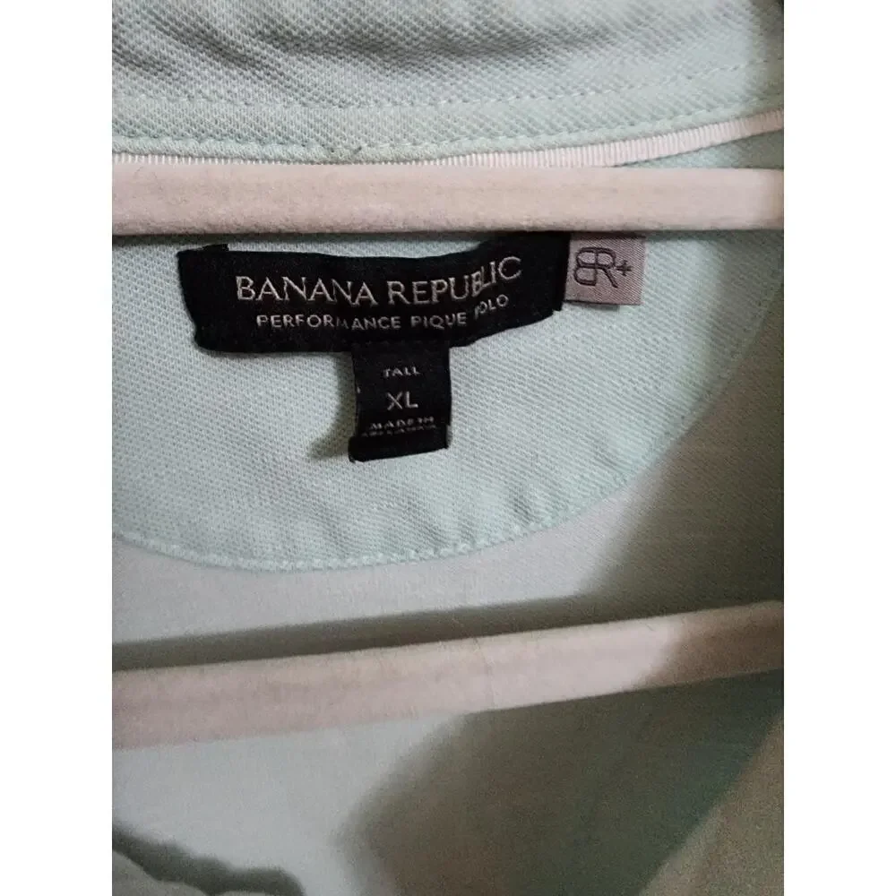 Banana Republic Men's Performance Pique Polo Tall XL